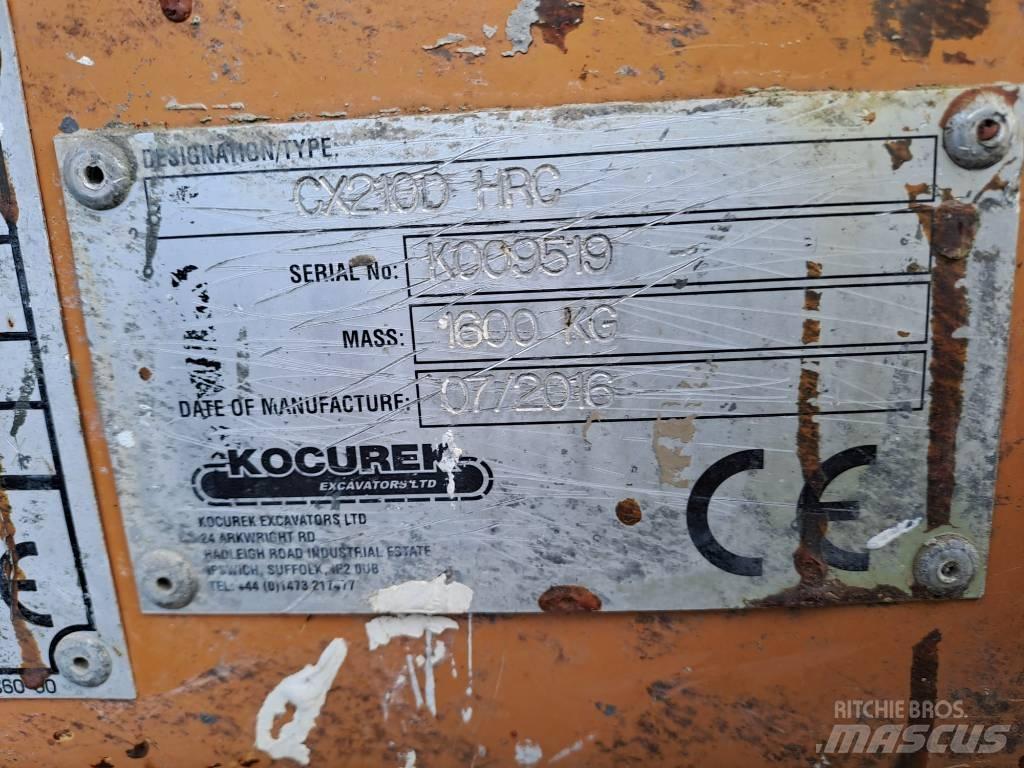 CASE CX 210 D Koparki gąsienicowe