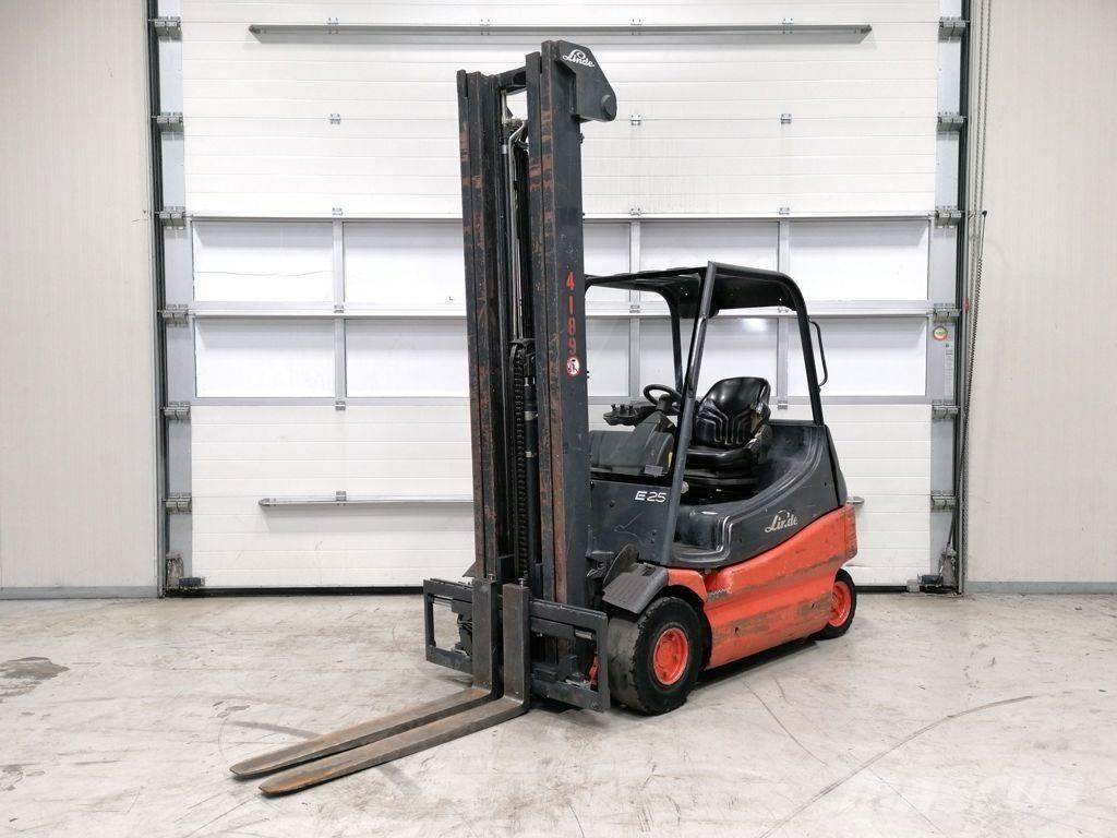 Linde E25-02 Wózki elektryczne