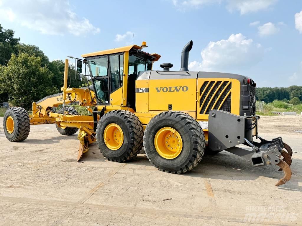 Volvo G970 + RIPPER Równiarki