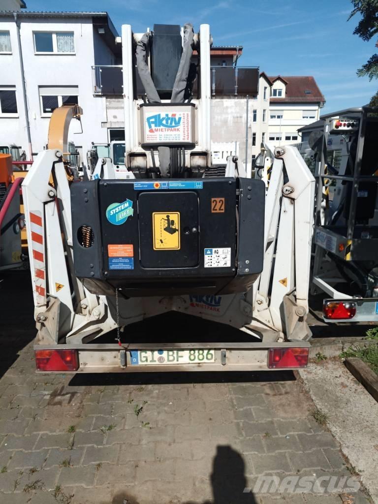 Dino 210 XT Podnośniki na przyczepach