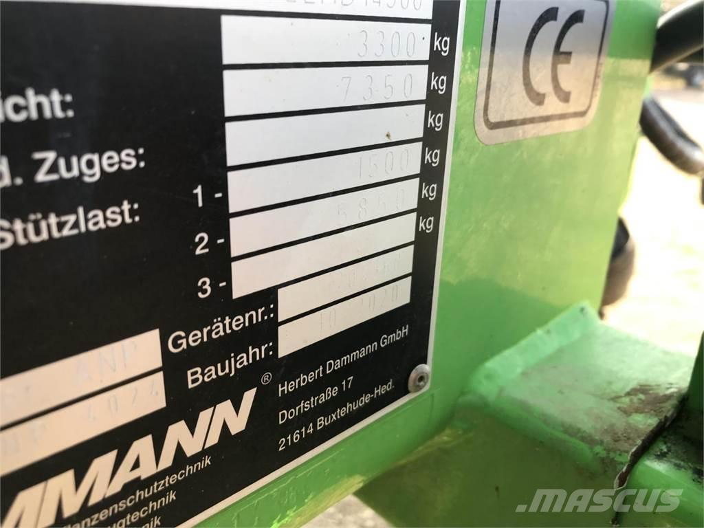 Dammann ANP 4024 Opryskiwacze zaczepiane