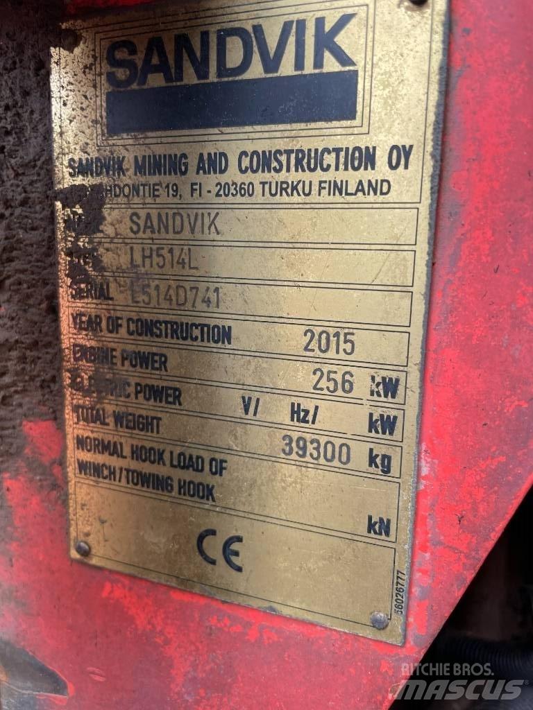 Sandvik LH 514 Ładowarki górnicze