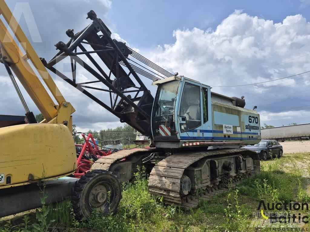 Sennebogen 670R Żurawie gąsienicowe