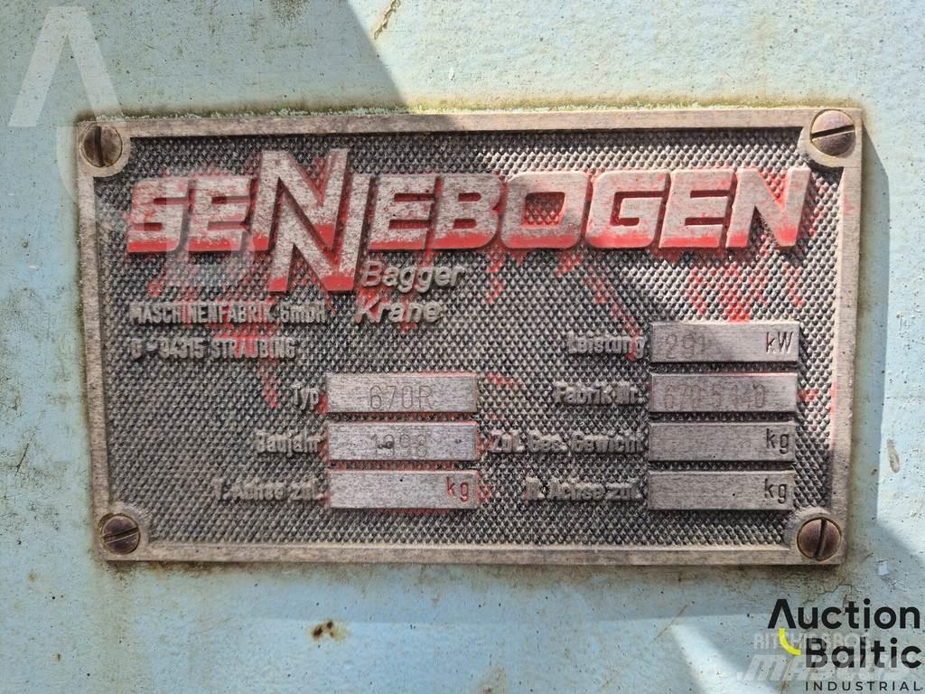 Sennebogen 670R Żurawie gąsienicowe