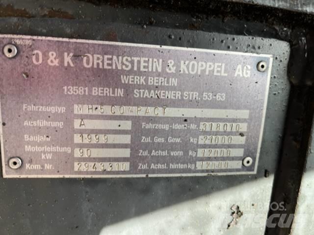 O&K MH 5 Compact Kabiny i wnętrze