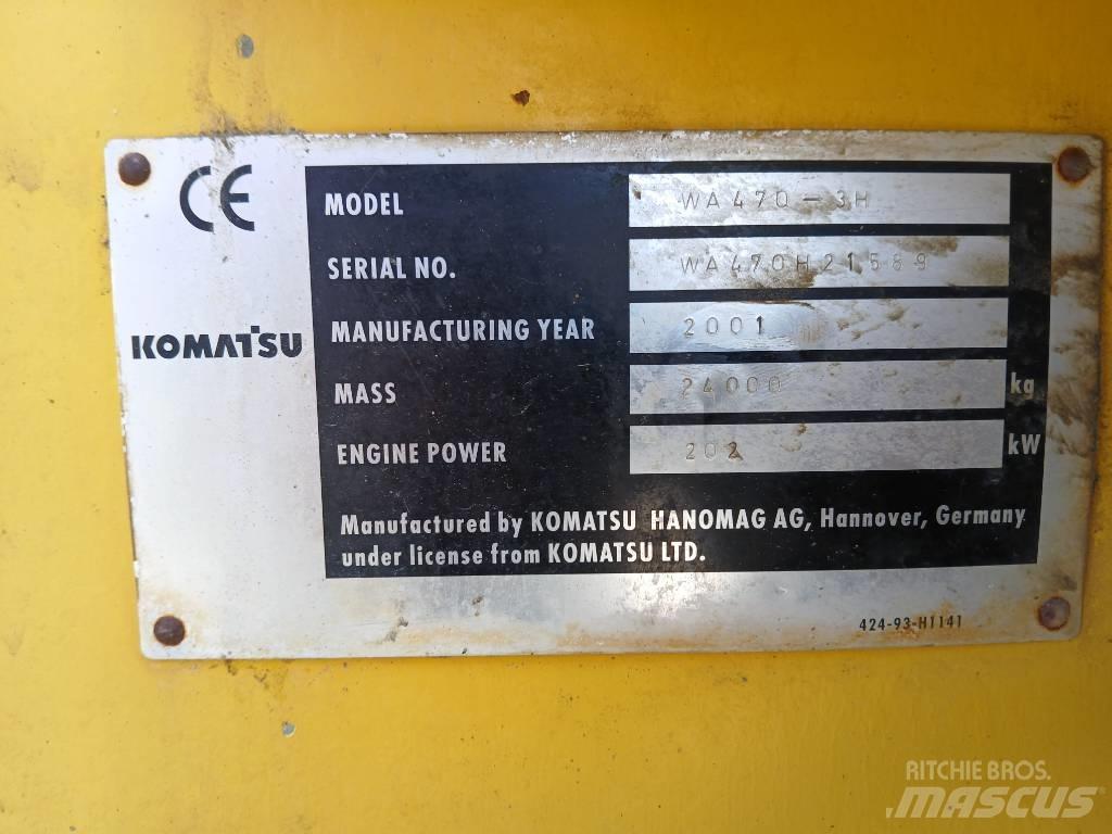 Komatsu WA 470-3H Ładowarki kołowe