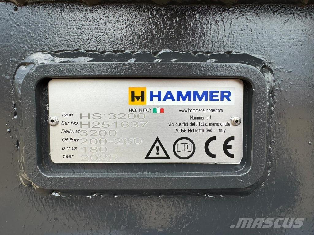 Hammer HS3200 Młoty hydrauliczne