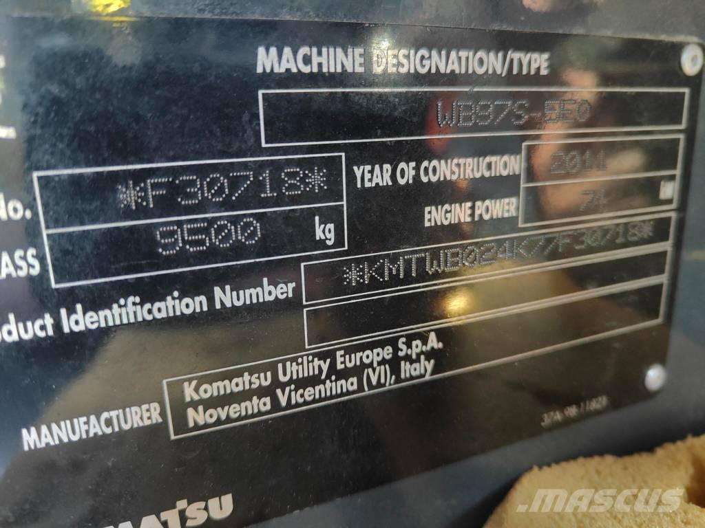 Komatsu WB97S-5E0 Koparko-ładowarki