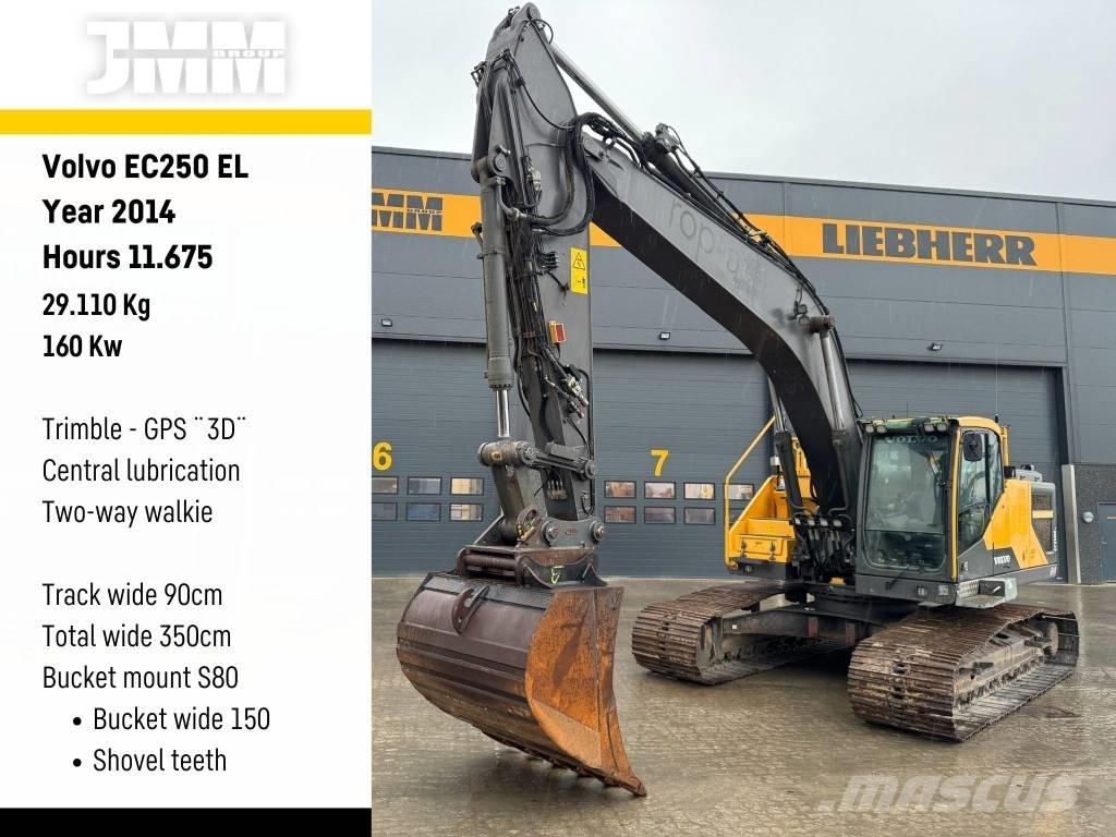 Volvo EC 250 EL Koparki gąsienicowe