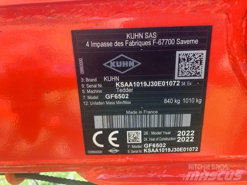 Kuhn GF6502 Zgrabiarki i przetrząsacze