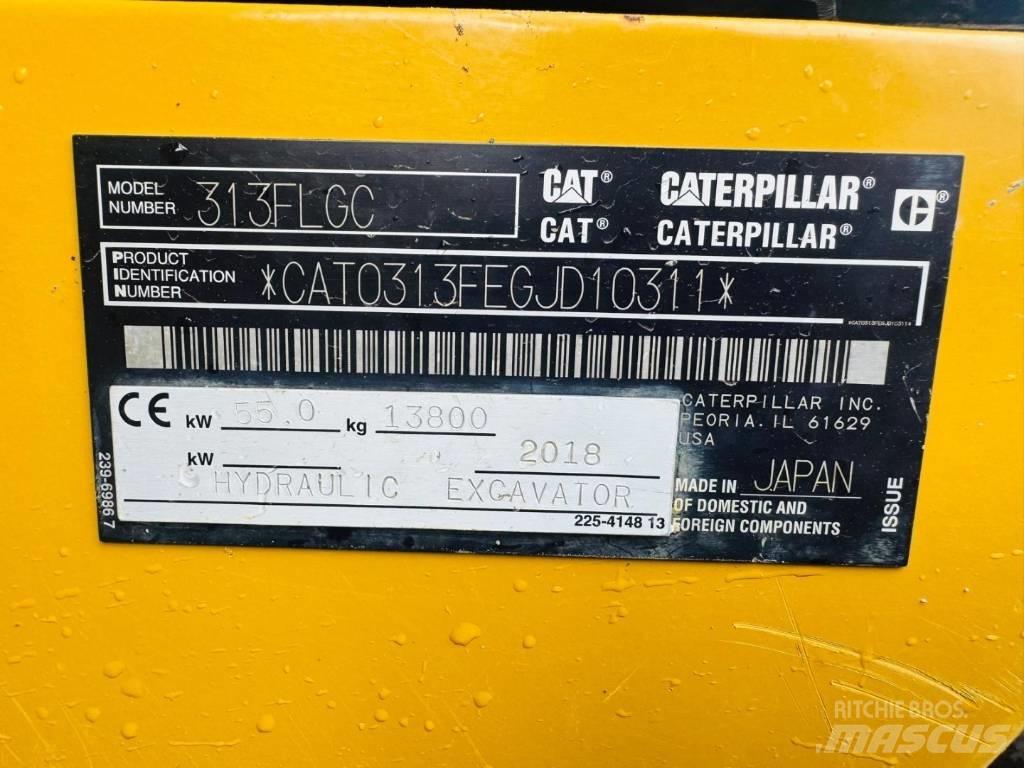 CAT 313 F LGC Koparki gąsienicowe