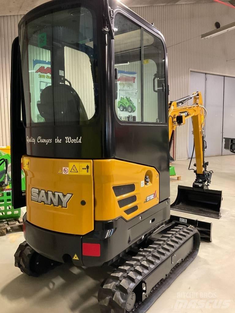 Sany SY 18 C + Trailer Minikoparki