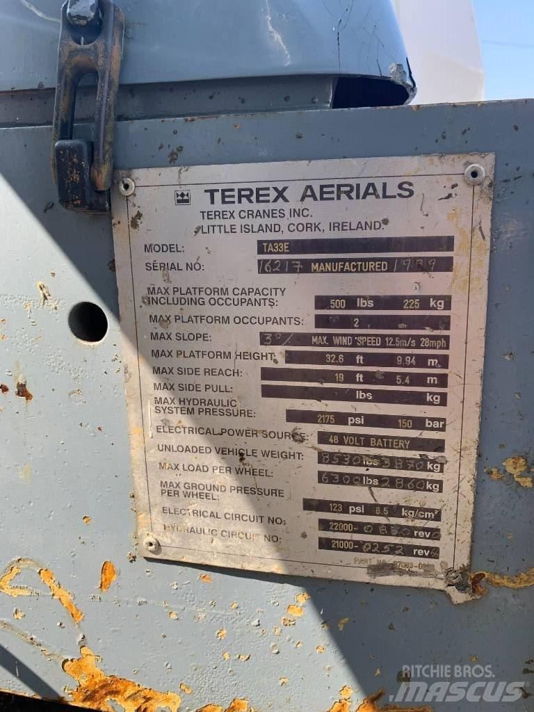 Terex TA33 Podnośniki przegubowe