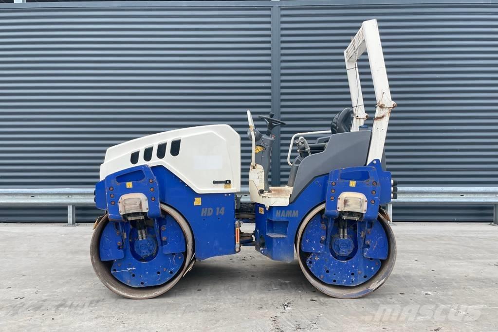 Hamm HD 14 VV Walce dwubębnowe
