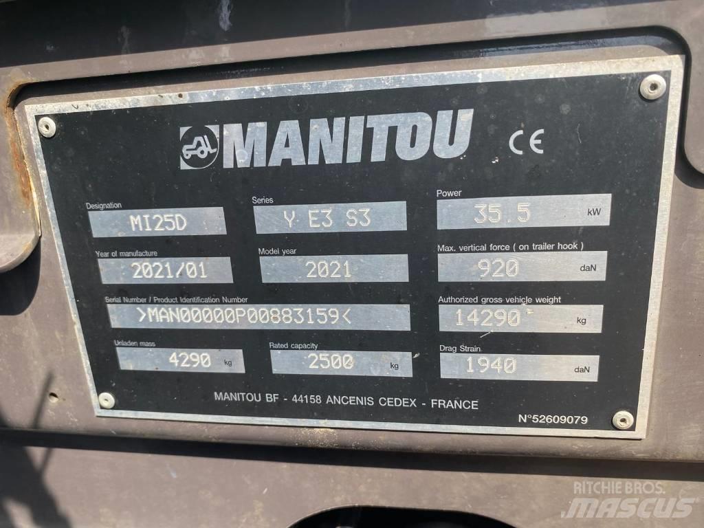 Manitou Mi25D Wózki Diesla