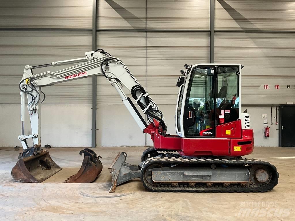 Takeuchi TB 280 FR Midikoparki  7t - 12t