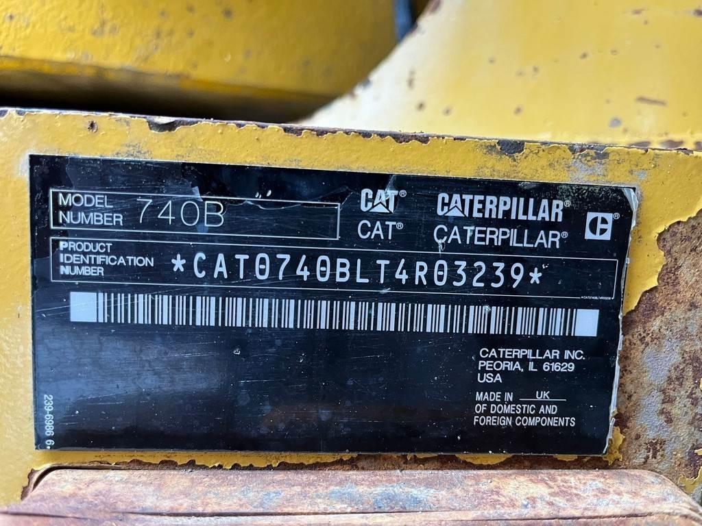CAT 740B Wozidła przegubowe