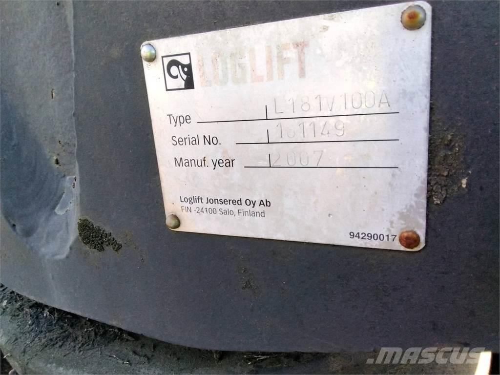 Loglift L181V Żurawie do harwesterów
