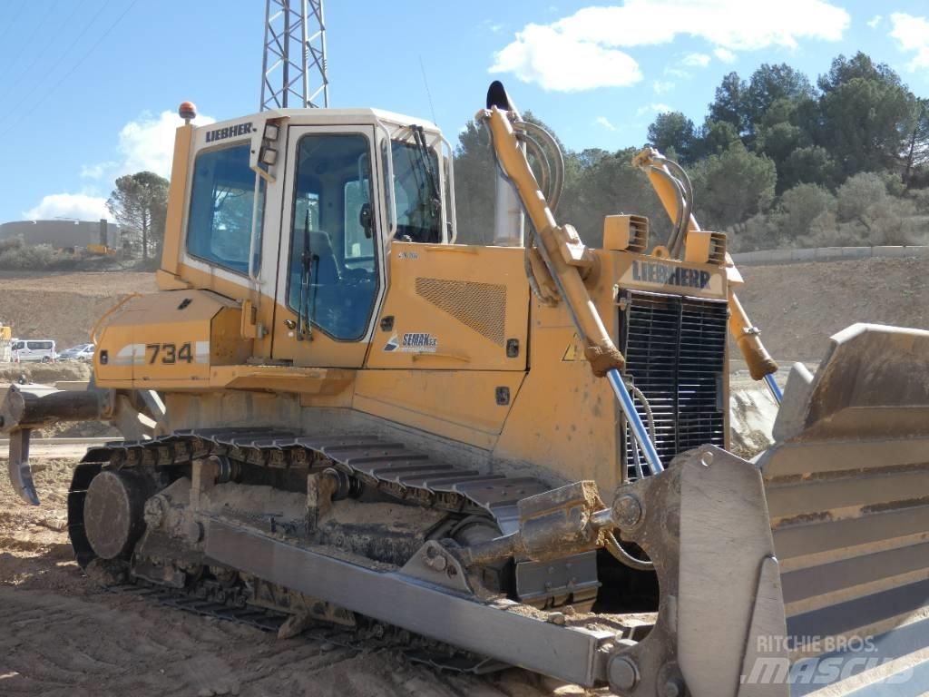 Liebherr 734 LGP Spycharki gąsienicowe