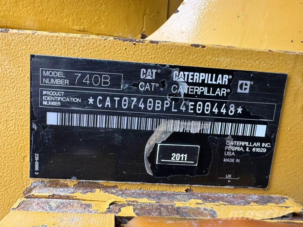 CAT 740B Wozidła przegubowe