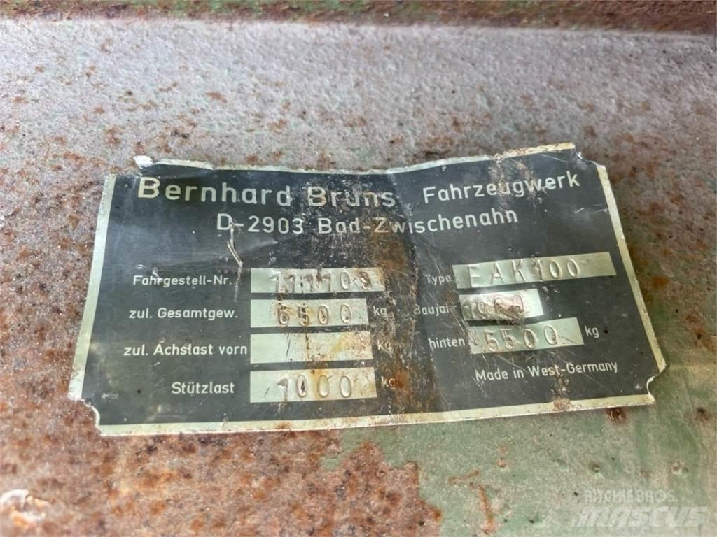 Bruns EAK100 Rozrzutnik obornika