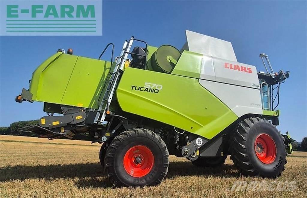 CLAAS tucano 570 Kombajny zbożowe
