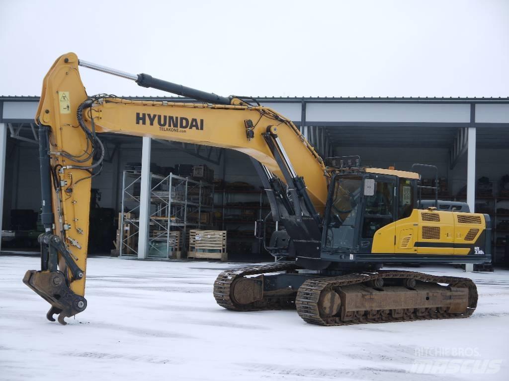 Hyundai HX 330 L Koparki gąsienicowe