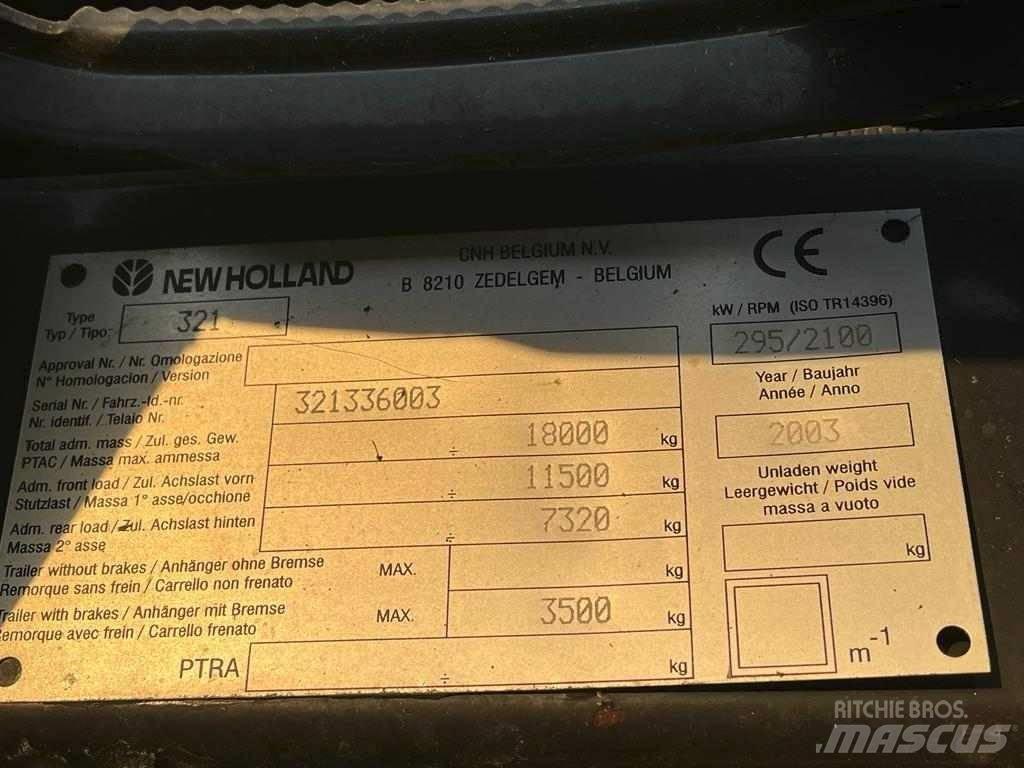 New Holland CX 880 Kombajny zbożowe