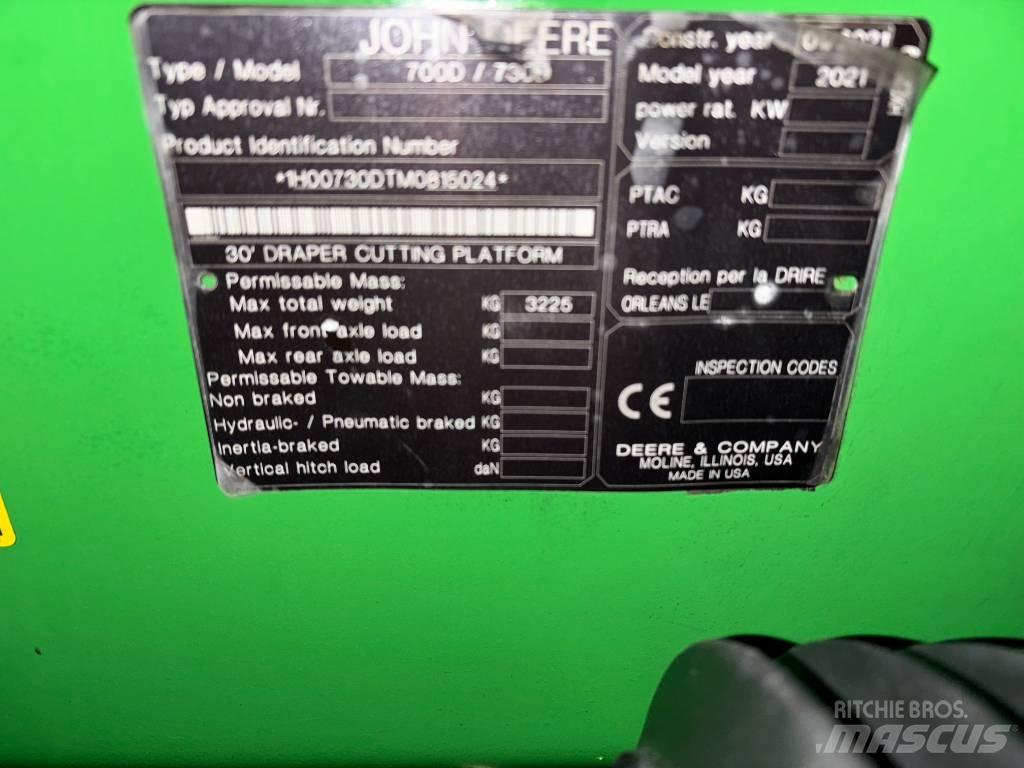 John Deere T670I 4WD Kombajny zbożowe