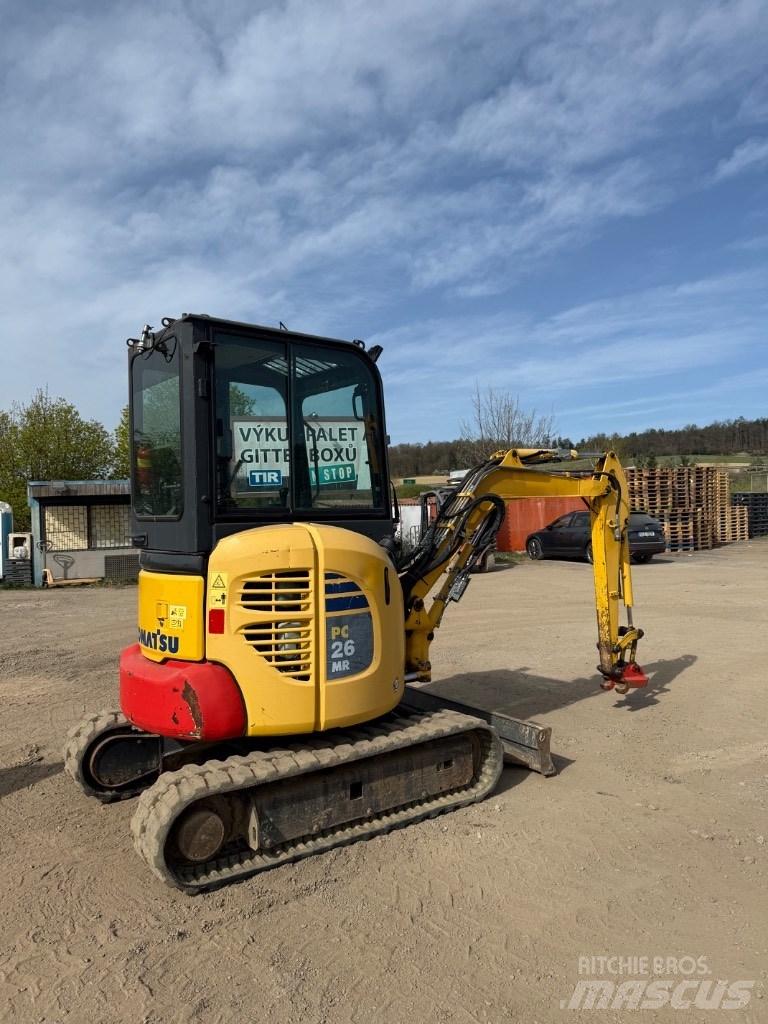 Komatsu PC 26 MR Minikoparki
