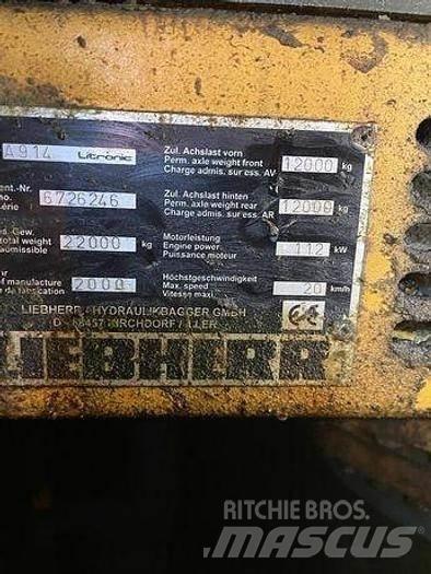 Liebherr A914 Koparki specjalne