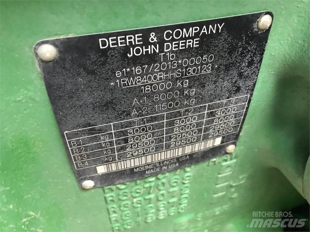 John Deere 8400R Ciągniki rolnicze