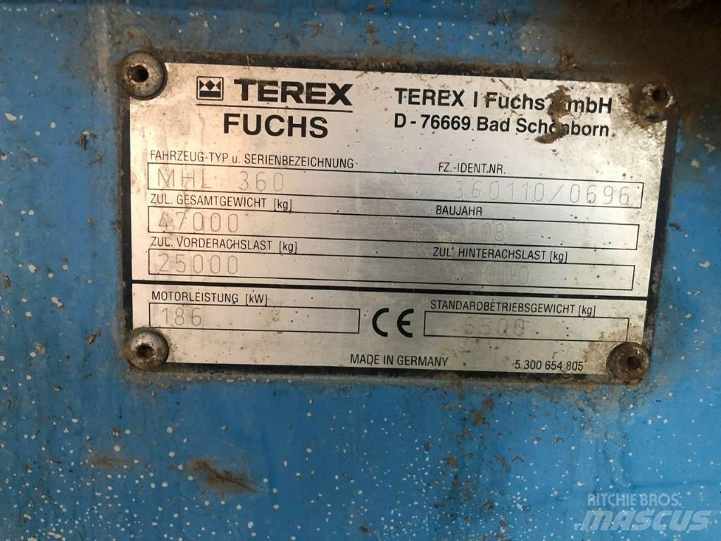 Terex Fuchs MHL 360 Koparki kołowe