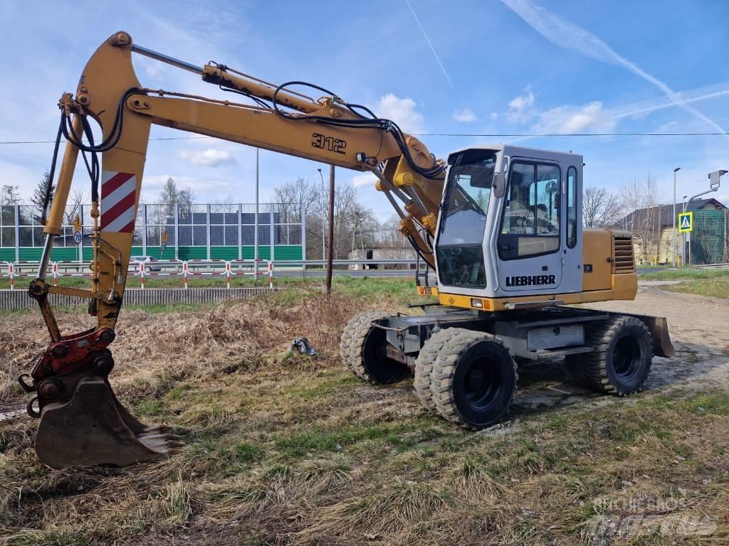 Liebherr 312 A Koparki kołowe