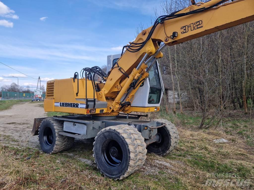 Liebherr 312 A Koparki kołowe
