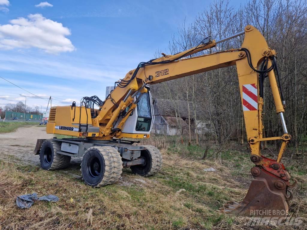 Liebherr 312 A Koparki kołowe