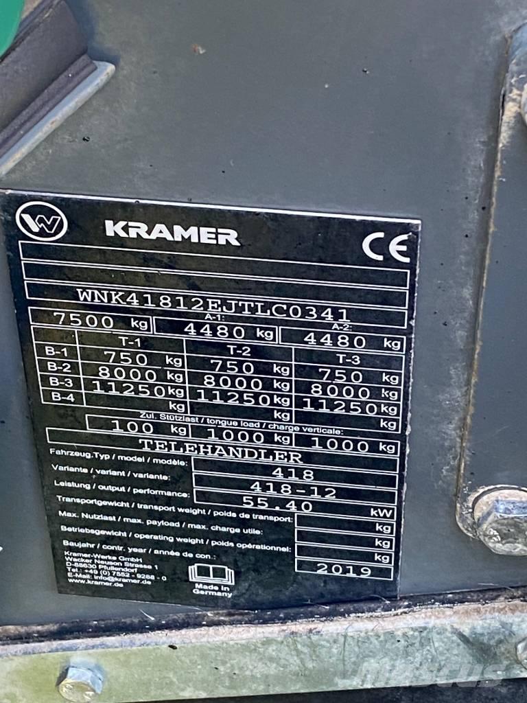 Kramer KT 276 Ładowarki rolnicze
