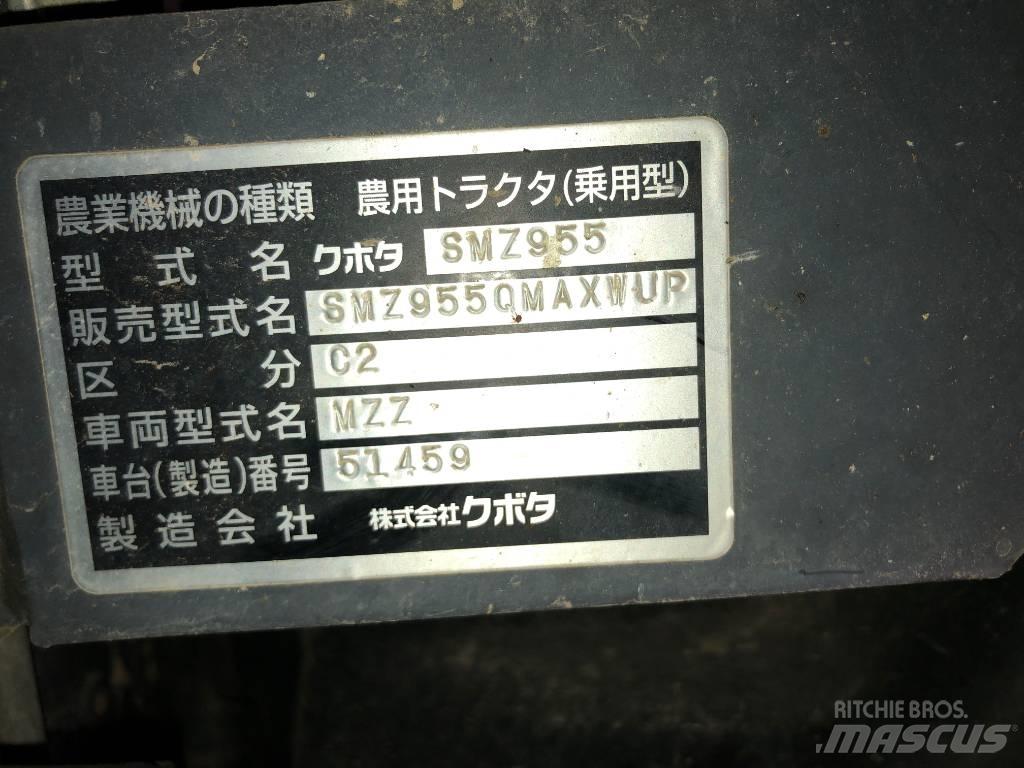 Kubota SMZ955 Ciągniki rolnicze