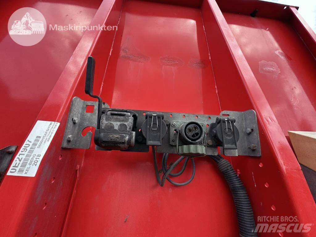Kel-Berg S 600 H Platformy / Naczepy z otwieranymi burtami