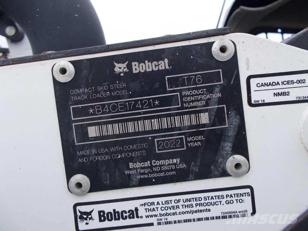 Bobcat T76 Ładowarki burtowe