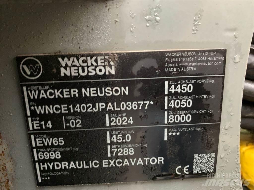 Wacker Neuson EW65 Koparki kołowe