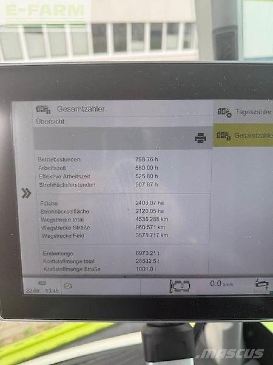 CLAAS lexion 7500 Kombajny zbożowe