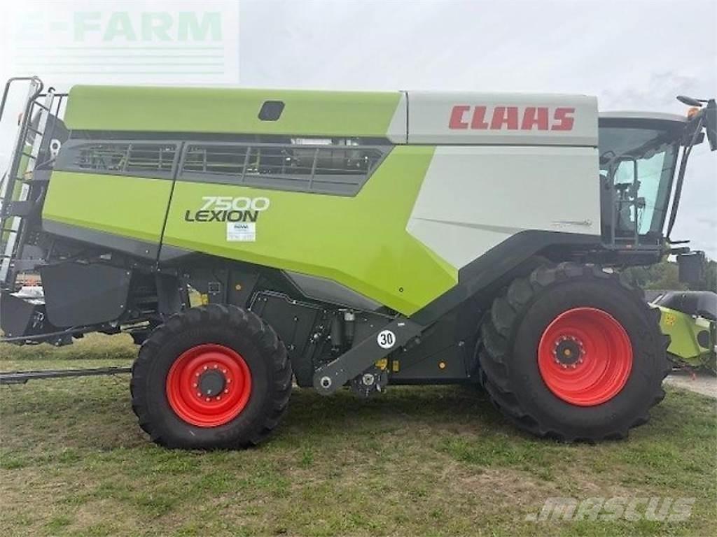 CLAAS lexion 7500 Kombajny zbożowe