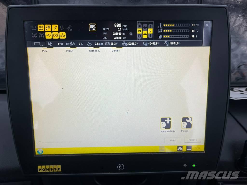 Ponsse Buffalo 8W Forwardery