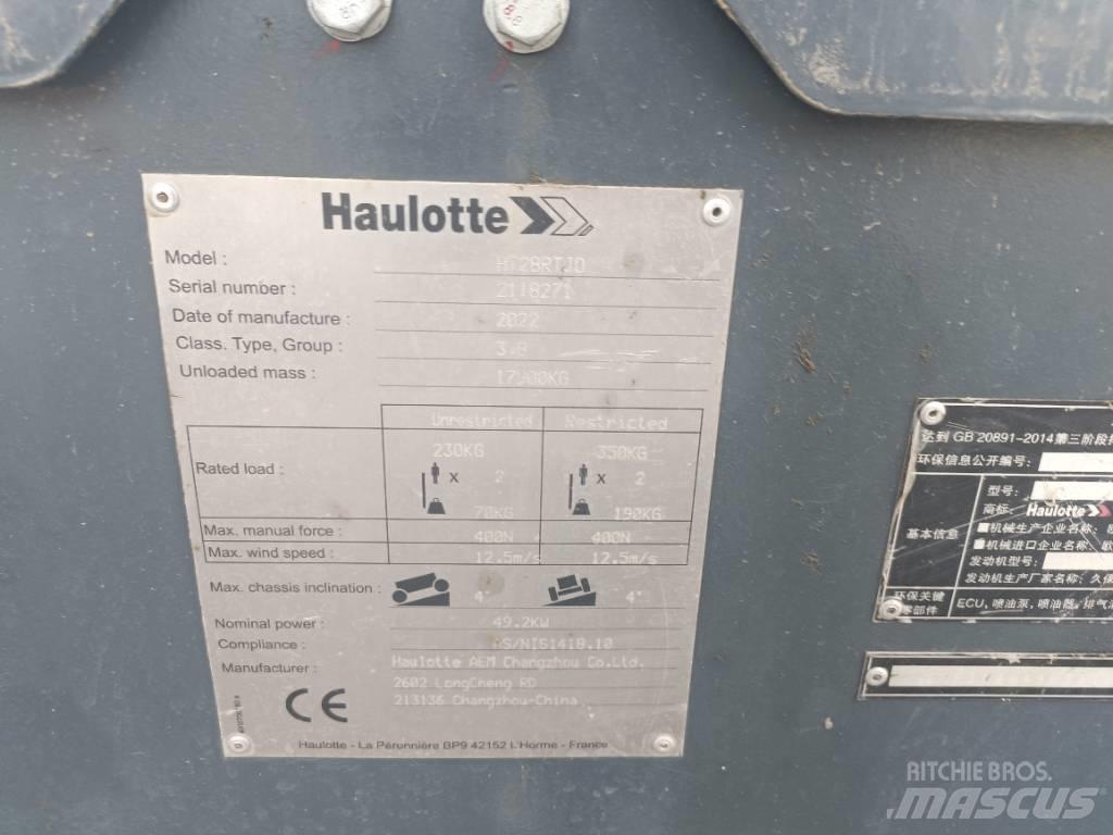 Haulotte HT28RTJO Podnośniki teleskopowe