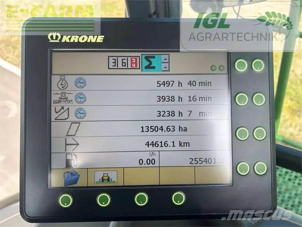 Krone big x 600 i Sieczkarnie samojezdne