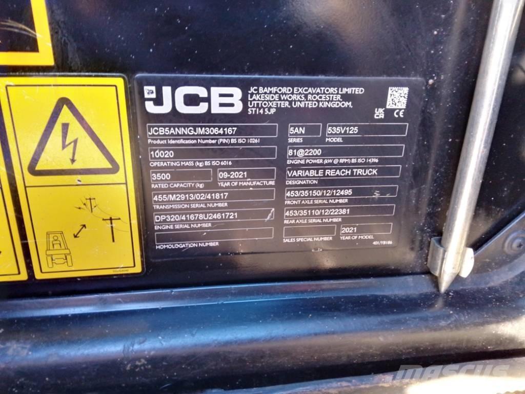JCB 535-125 Ładowarki teleskopowe