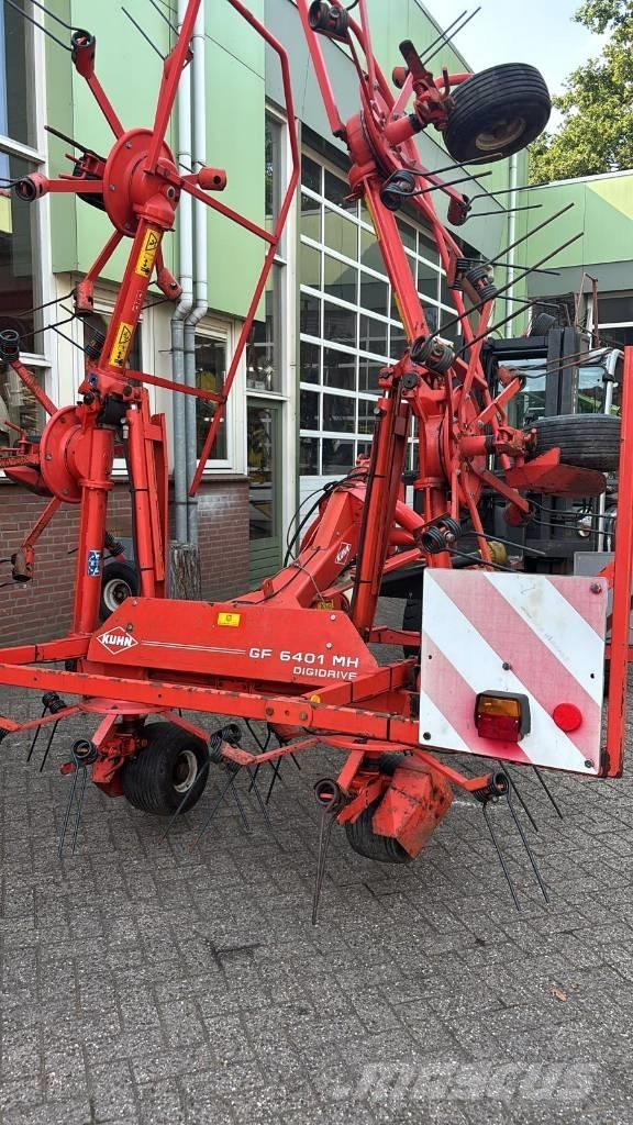 Kuhn GF 6401 M H Zgrabiarki i przetrząsacze