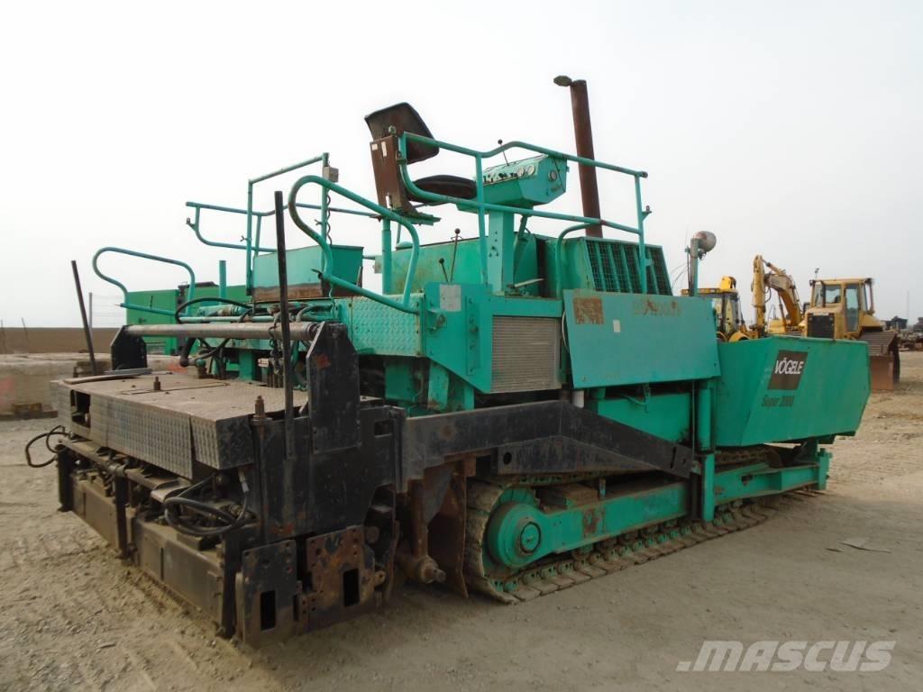 Vögele Super 2000 Rozściełacze do asfaltu