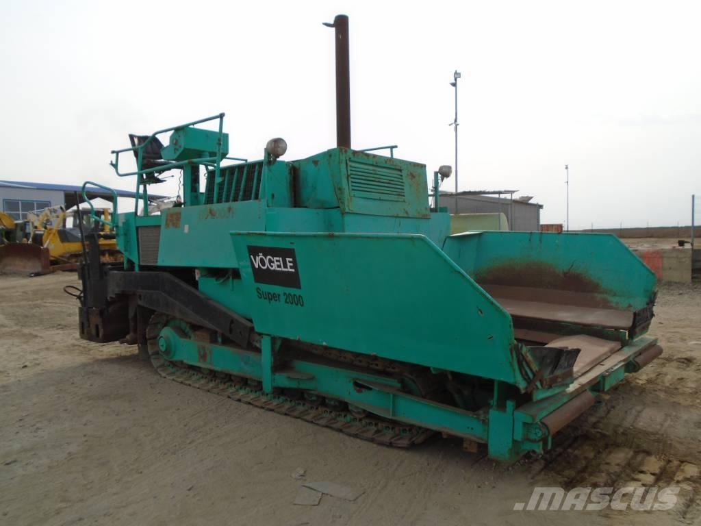 Vögele Super 2000 Rozściełacze do asfaltu